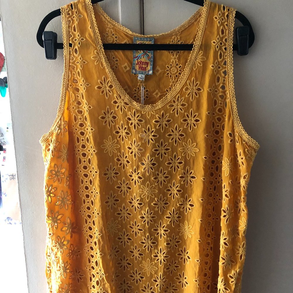 johnny Was Carden Tank Top New w/Tags